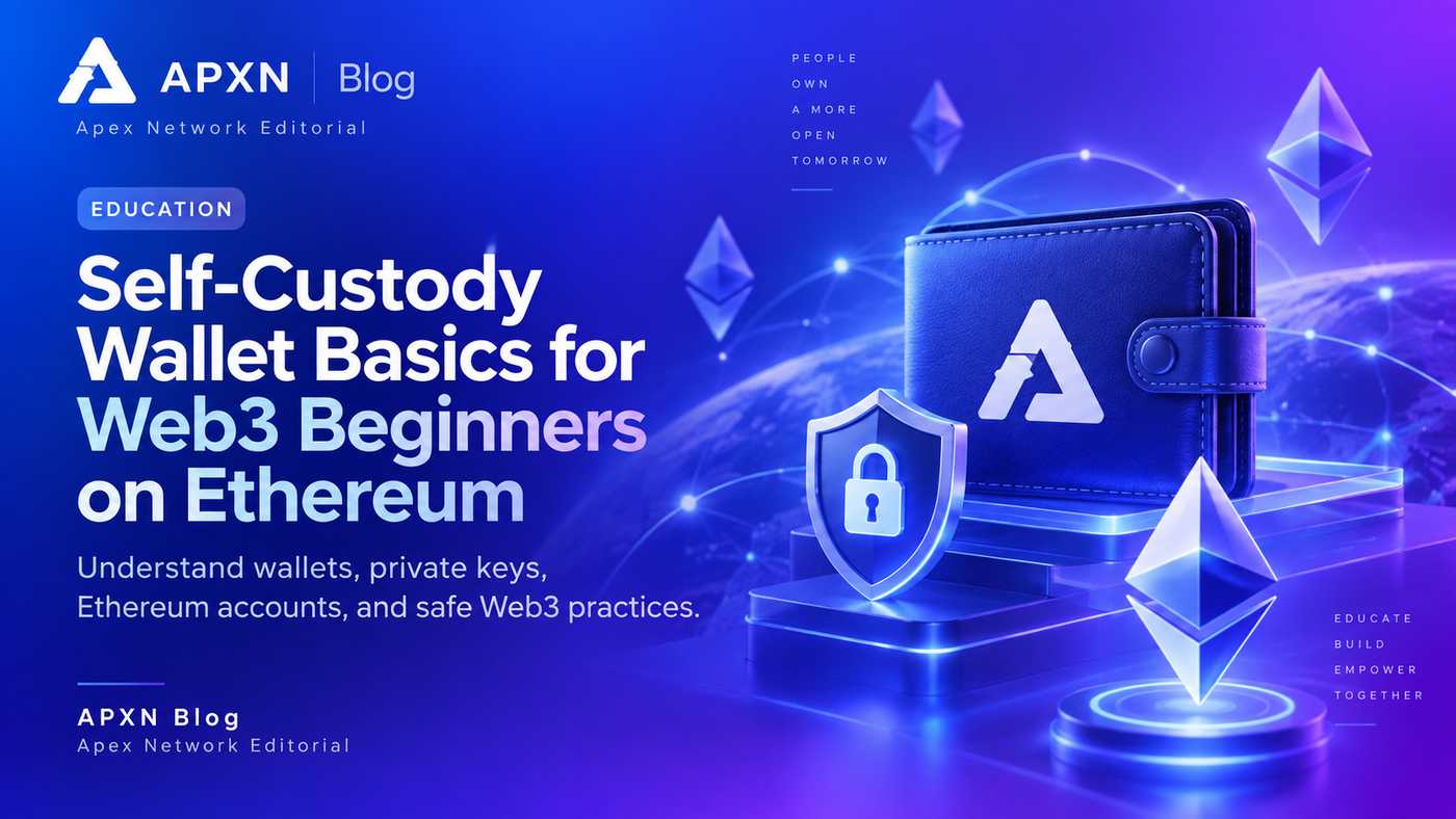 Self-Custody Wallet Basics for Web3 Beginners on Ethereum