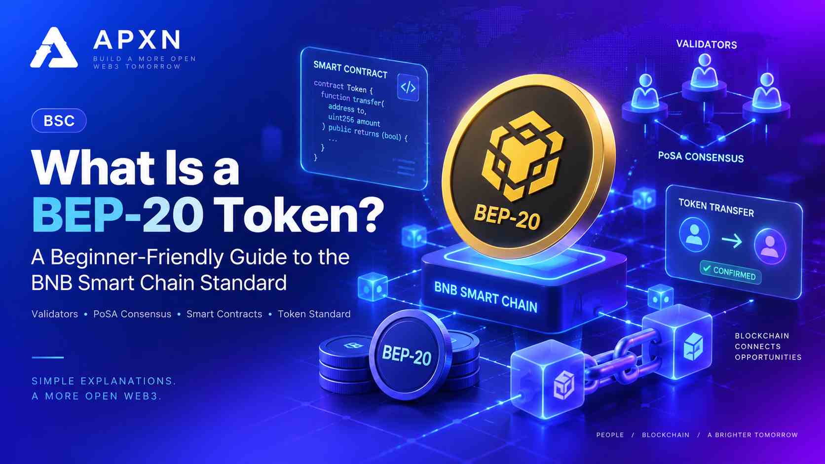 What Is a BEP-20 Token? A Beginner-Friendly Guide to the BNB Smart Chain Standard